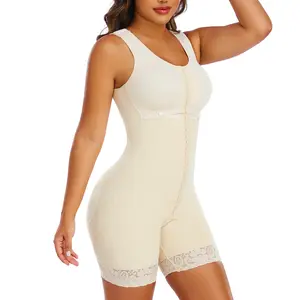 Nadaingaa Shapewear Faja Colombianas Moldeadoras Full Body Shaper Postparto Post Surgery corset Tummy Control Compression Garment 7255 Hip Womenswear