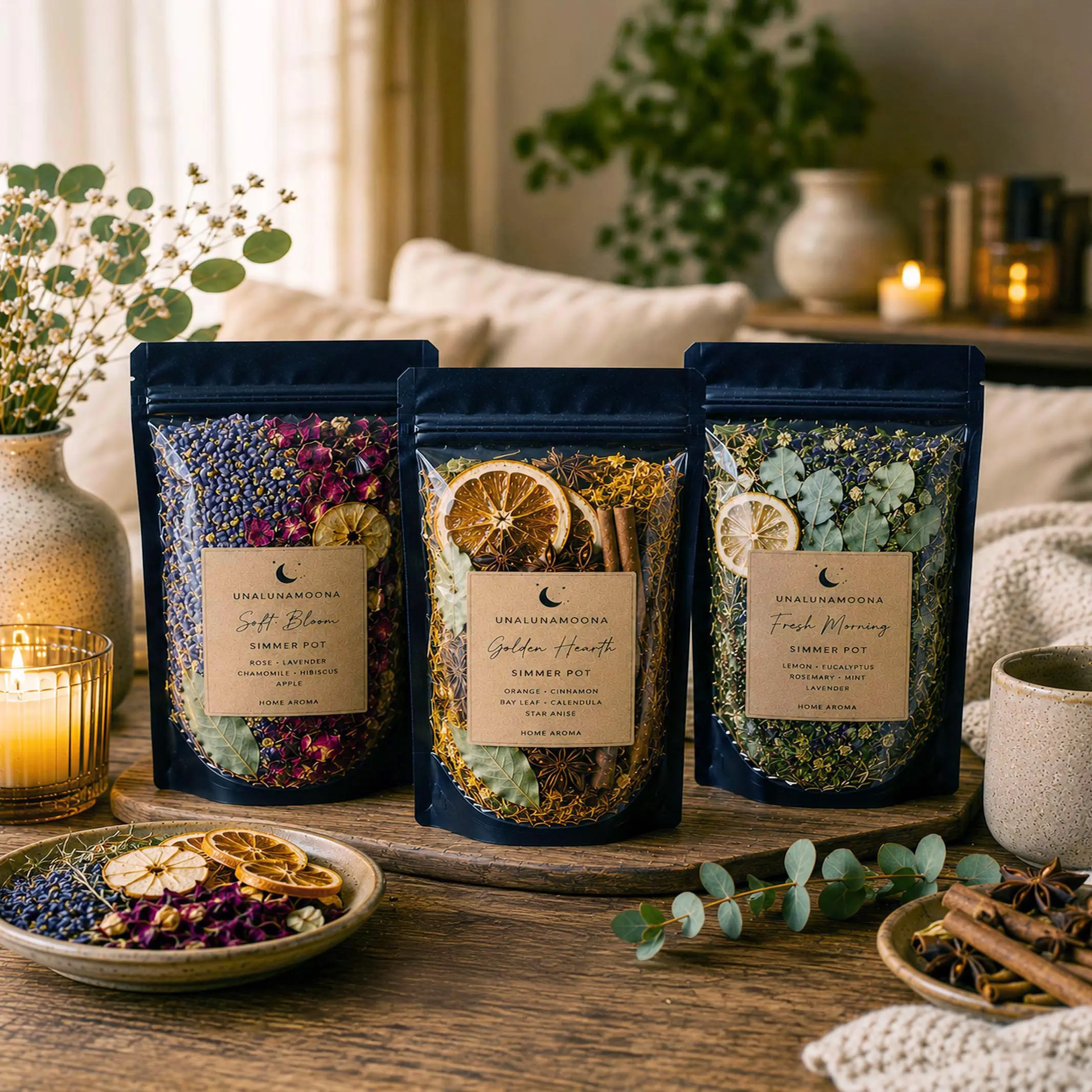 Cozy Simmer Pot | Natural Home Fragrance | Stovetop Potpourri | Simmering Potpourri