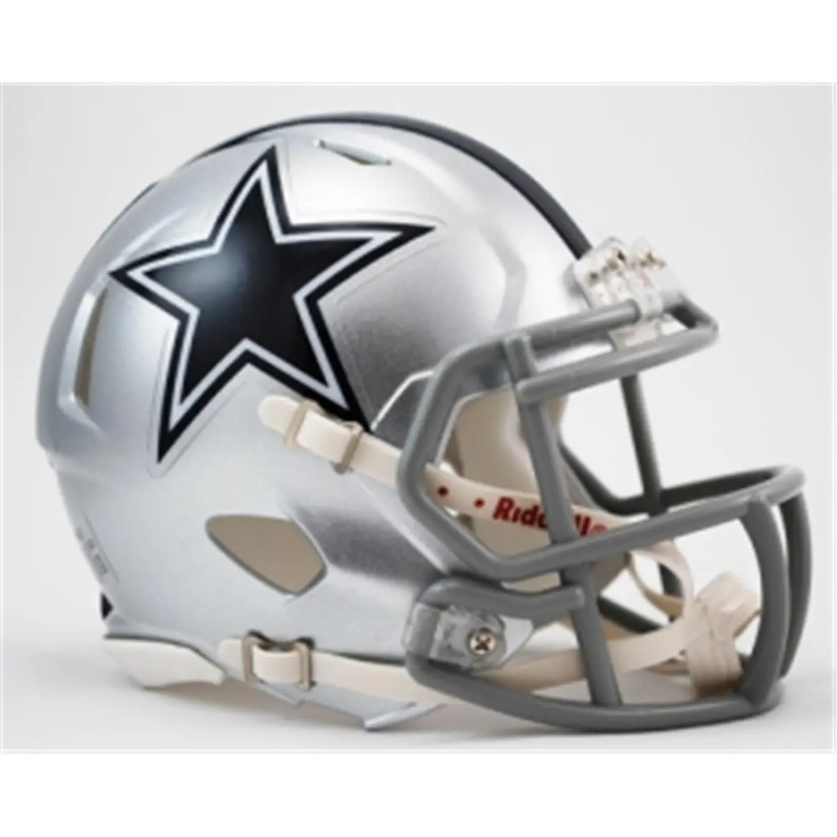 Riddell Dallas Cowboys Speed Half-Scale Mini Replica Helmet - Team Colors, 4-Point Chinstrap, Approximately 5" Tall, Decals-Ready for Autographs, Sports Collectible Accessory