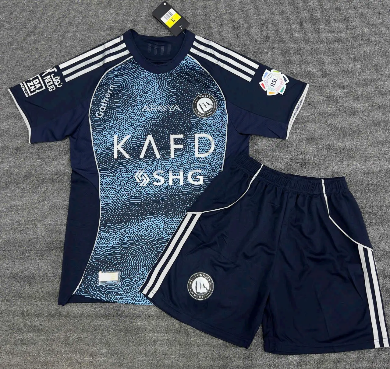 25/26 A Football Kit – Navy Blue