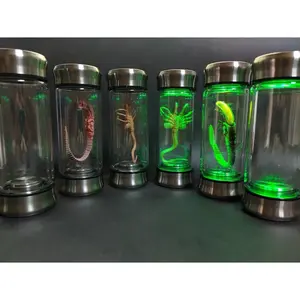 Alien Jar Xenomorph Specimen Facehugger Embryo Glass Jar Movie Prop
