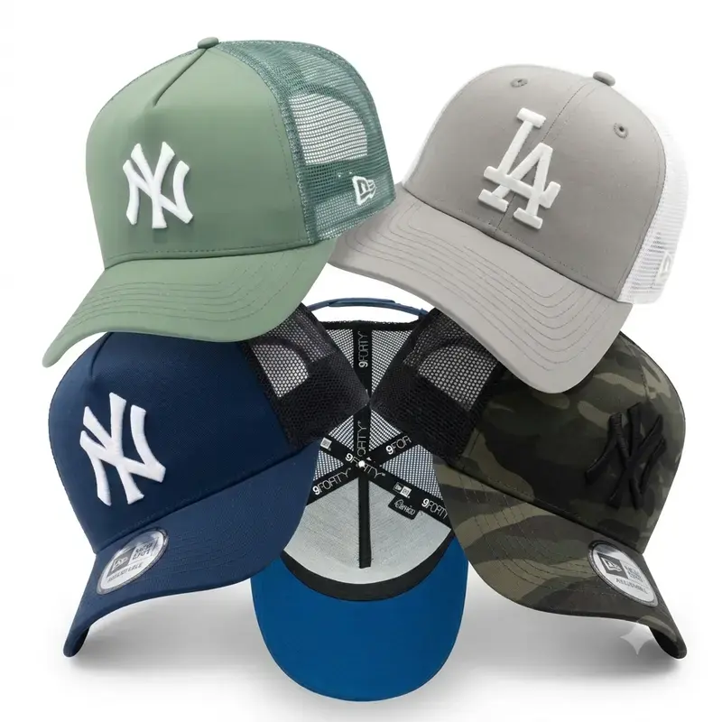 Premium Everyday Adjustable Baseball Hat Breathable Mesh Curved Brim Outdoor Lifestyle Cap