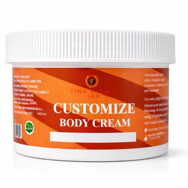 TINA TONER  XL Customize Body Cream  Aloe Vera