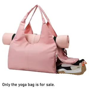 Yoga Mat Bag, Sport yoga Gym Bag for women, Lightweight yoga mat bag carrier with Yoga Strap, Carryall Yoga Tote Bag, Yoga Equipment