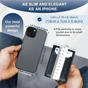 Spider ID Wallet - Slim & Elegant Design - Fits Perfectly in Every Pocket - Ideal for Birthday Valentine's Day Mother's Day Father's Day Anniversary Christmas & Thanksgiving