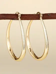 1 Pair Pretty Hoop Earrings For Women For Wedding Engagement Anniversary Party Jewelry Valentine's Day Gift Fashionable Jewelry