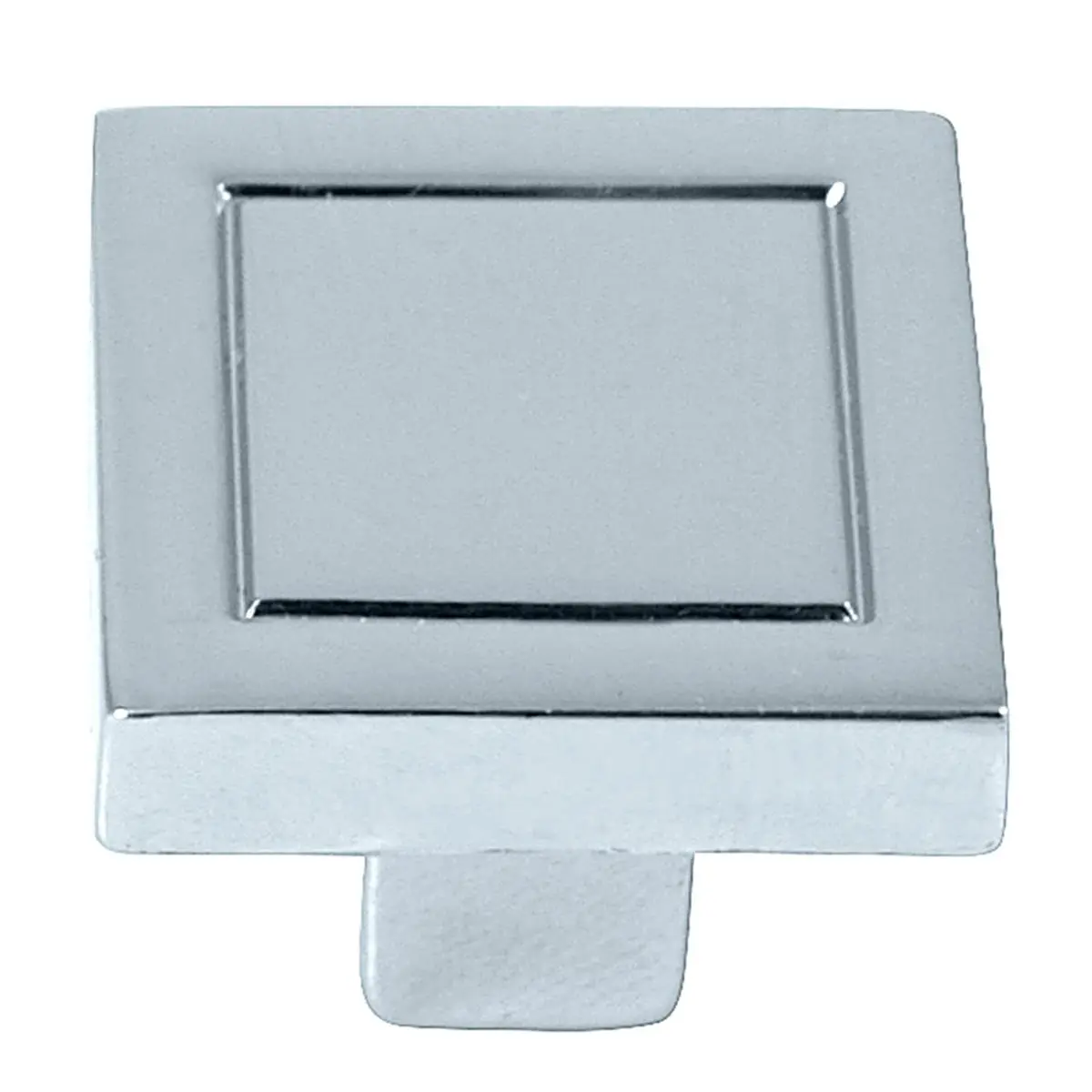 212 MAIN Cosmo Square Knob - 0.88 in., Square Shape, Polished Chrome, Polished Finish