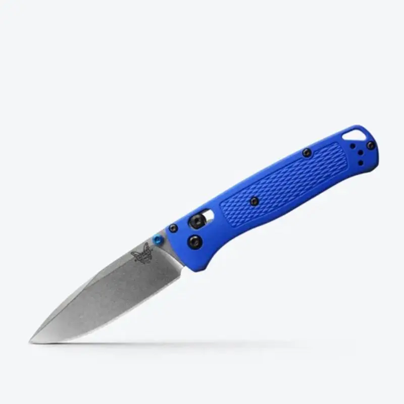 BENCHMADE 535 Bugout Compact Size Folding Knife, Stainless Steel Blade, Plastic Handle, Suitable for Camping, All Ages