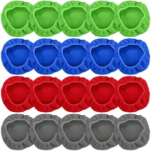 Car Windshield Cleaning Cloth, Replaced Microfiber Pads Cover Kit for Auto Windshield Cleaning Tool, Interior Car Window Cleaner Washing Cloth, Microfiber Cleaning Cloths, Car Wash Microfiber Towel