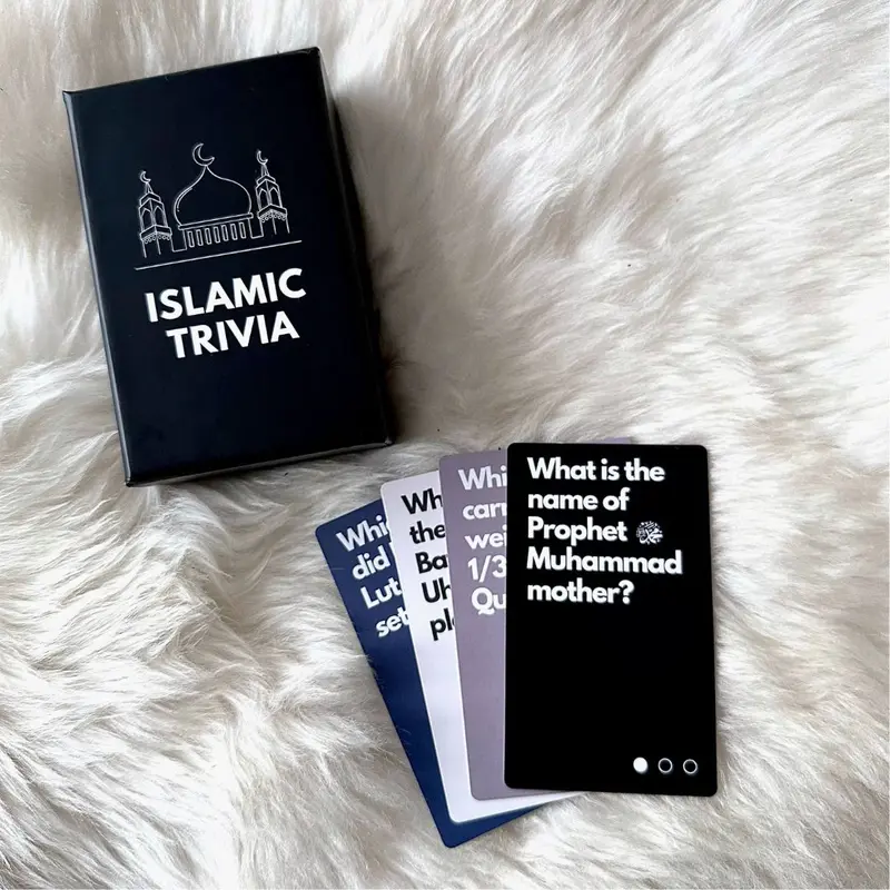 Islamic Trivia – Fun Family Game for All Ages – Test Your Deen Knowledge – Perfect for Ramadan, Eid, Game Night, or Madrasah