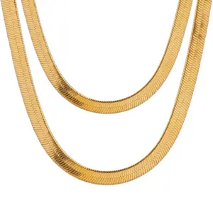 Herringbone Chain Necklace