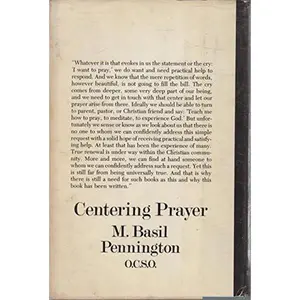 USED Book - Centering prayer: Renewing an ancient Christian prayer form by M. Basil. Pennington (Hardcover) - english
