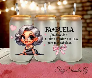 Fabuela - UVDTF Wrap for cups/hard surfaces sticker