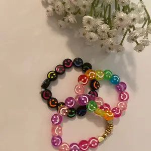 Random smiley face bracelet