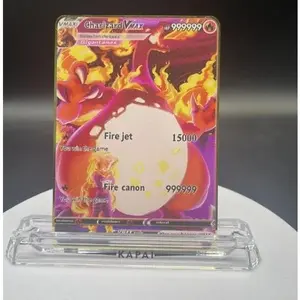 Charizard VMAX 999999point Gold Metal Collect  Card Gift