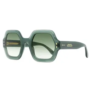 Isabel Marant Geometric Ely Sunglasses IM0004NS 1ED9K Green 52mm