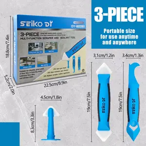 D ProTool Hub Multi-Purpose Hand Scraper and Sealing Tool for Home Repair, DIY Projects