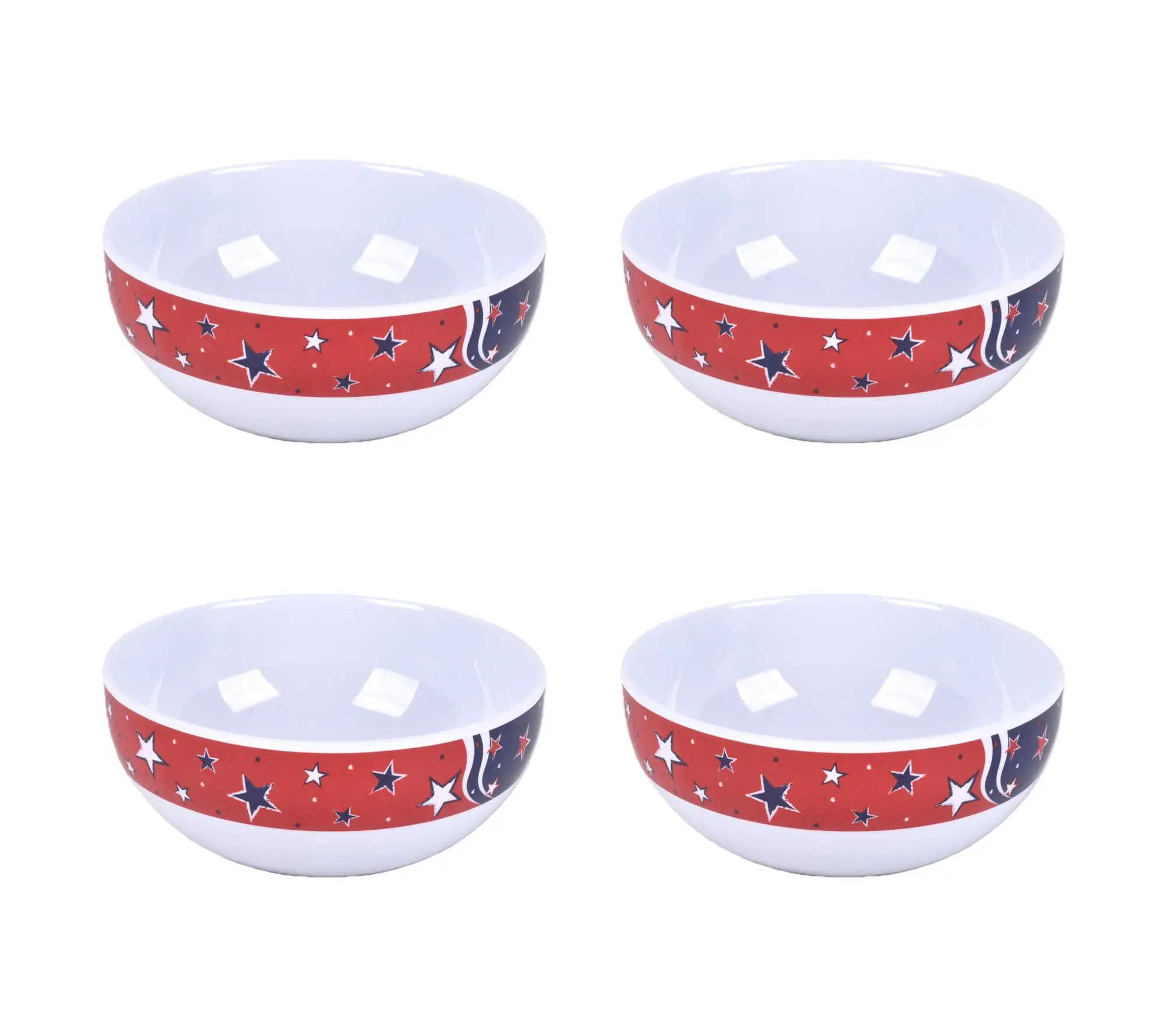 Temp-tations Set of 4 Melamine 18-oz Bowls Temp-tations Set of 4 Melamine 18-oz Bowls