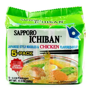 Sapporo Ichiban Instant Noodle Chicken Flavor 5pk 17.5 oz