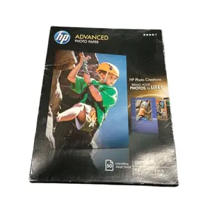 HP Advanced Glossy Photo Paper 66 Pounds 8.5X 11" Inkjet 50 Sheets Q785A NWD