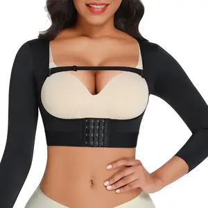 FeelinGirl Upper Arm Shaper for Women Post Surgery Slimming Compression Sleeves Arm Lipo Compression Garments Bras Women