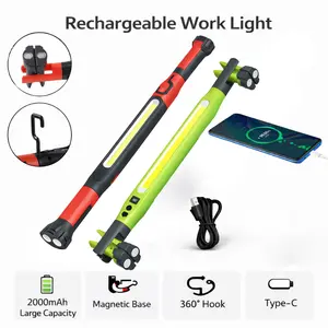 2026 New Magnetic Work Light, Under Hood Work Home Light Accessory Bar Rechargeable LED Work Light Bar, Under Hood Mechanic Light for Mechanic/Car Repairing/Garage