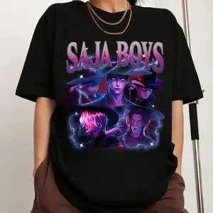 [SALE UP TO 30%]Saja Boys Boy Band Shirt, Kpop Demon Hunters Movie Shirt