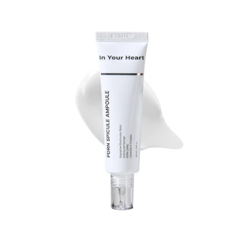 In Your Heart PDRN Spicule Ampoule (40ml) | PDRN Skin Repair Ampoule | Spicule Facial Serum | Anti-Aging & Pore Refining Korean Skincare Lightweight Brightening