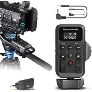 Camcorder LANC Remote Control for  and  with 2.5mm Jack or Remote Jack, Video Zoom, Focus, IRIS and Recording  Remote Controller for  Vixia HF G40, G50, G70, G60, XA11