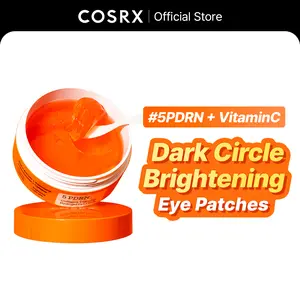 [NEW] [COSRX Official] 5 PDRN Collagen Vitalizing Hydrogel Eye Patch (60pcs) - Dark Circle Eraser & Anti-Wrinkle | 5 Types of PDRN + Vitamin C + Glutathione + Niacinamide | ALL IN ONE EYE PATCH