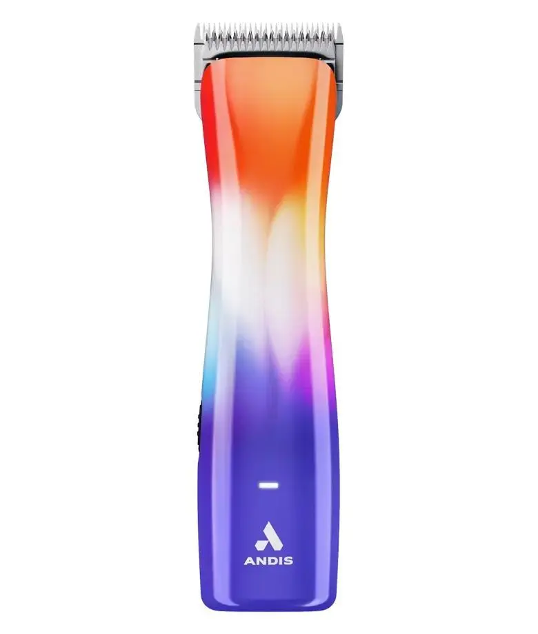Andis eMERGE Lite Lightweight Grooming Clipper for Dogs & Cats - Single Speed, Cord-Cordless, Lightweight Grip, Cosmic Crush, Long Cordless Run Time