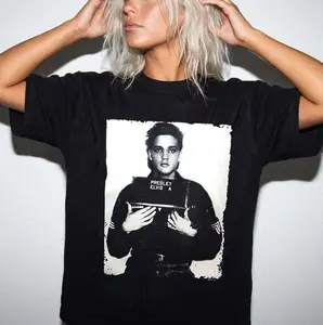 Elvis Presley Vintage Portrait T-Shirt | Mugshot Style Graphic Tee