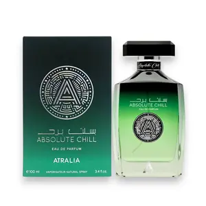 Atralia Perfumes | Absolute Chill | Eau De Parfum | Unisex Fragrance | 100 ML - 3.4 oz | Orange - Green Lemon & Mint Notes
