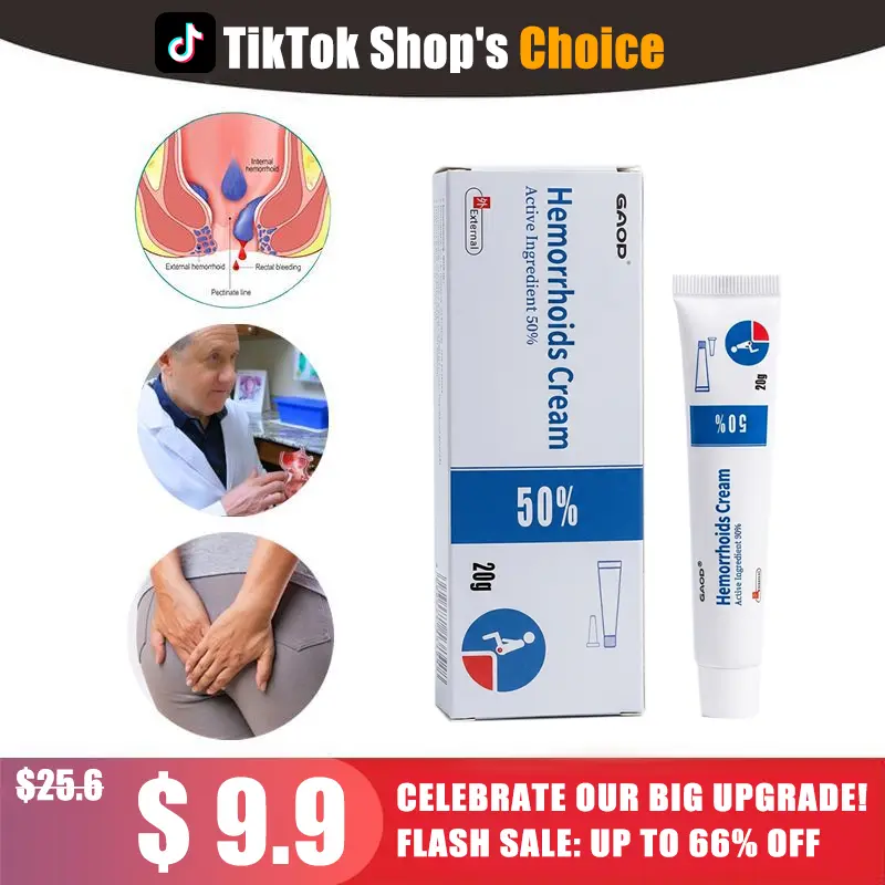 [Authenticity Guarantee] Herbal Hemorrhoids Relief Cream for Men & Women - 20g/0.7 Oz, Instant Healing, Anti-Itch, Burning & Discomfort Treatment Ointment, Therapeutic Skin-Friendly Non-Toxic Soothing Remedy, Flash Sale 0604A