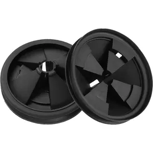 Garbage Disposal Splash Guard,2 Pack 3 3/8 Inch Sink Baffle Drain Plugs QCB-AM Replacement for  Evolution Series Moen Models,Garbage Disposal  Accessories