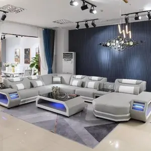 LED light sofa