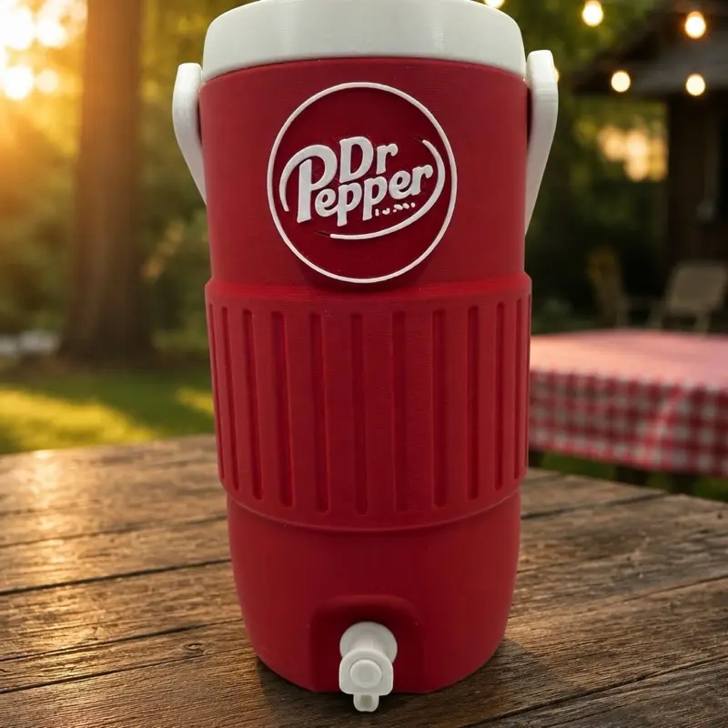 Dr Pepper can Holder