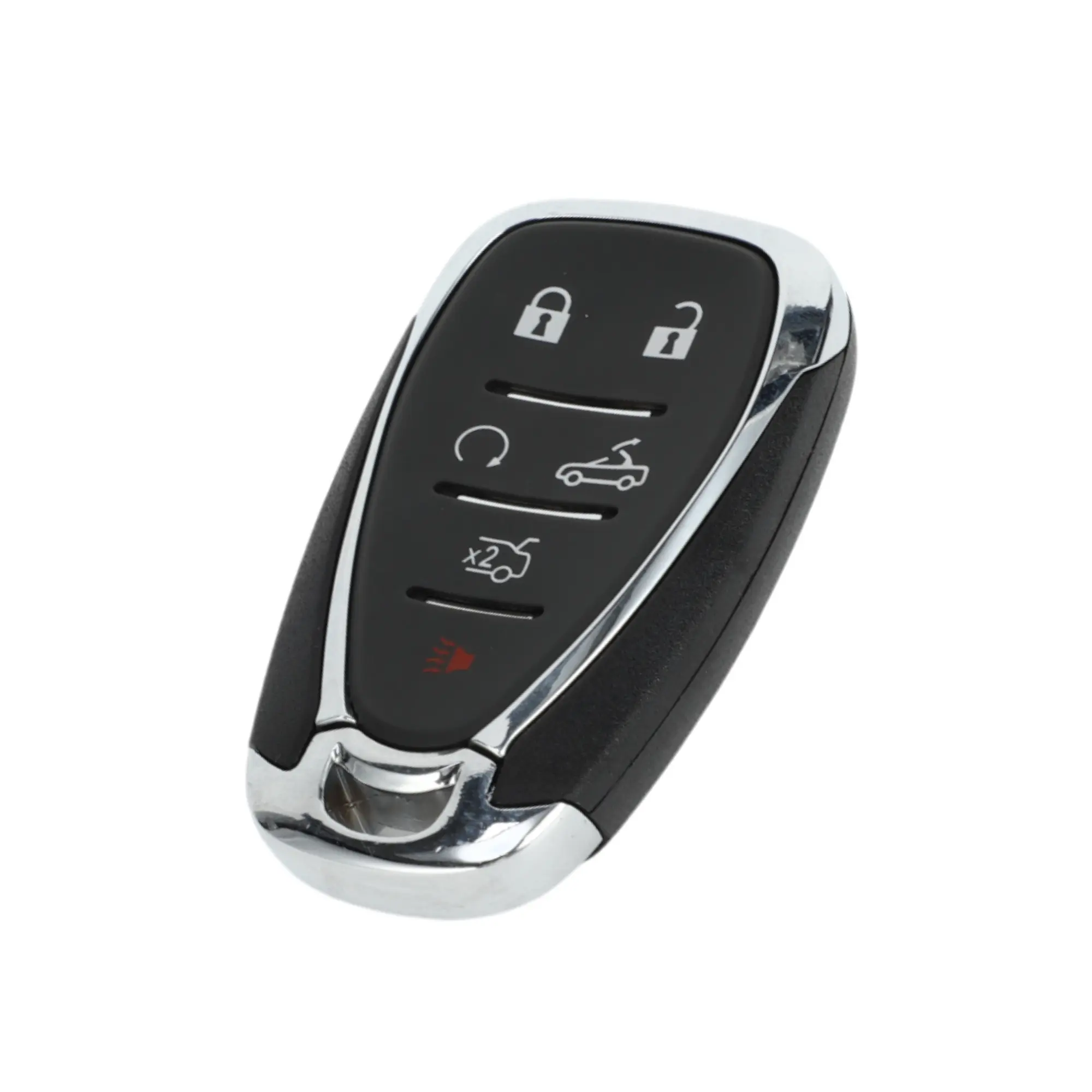 Key Shell Case Keyless Entry Remote Key Fob Replacement Case for Chevrolet Malibu Camaro 2016-2021 6 Buttons HYQ4AA / HYQ4E