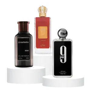 Habibi Bundle | Al Awwal Malaki + Bharara King + 9 pm Black | Eau De Parfum | Unisex Fragrance | Wild Lavender - Orange Blossom & Tonka Bean Notes