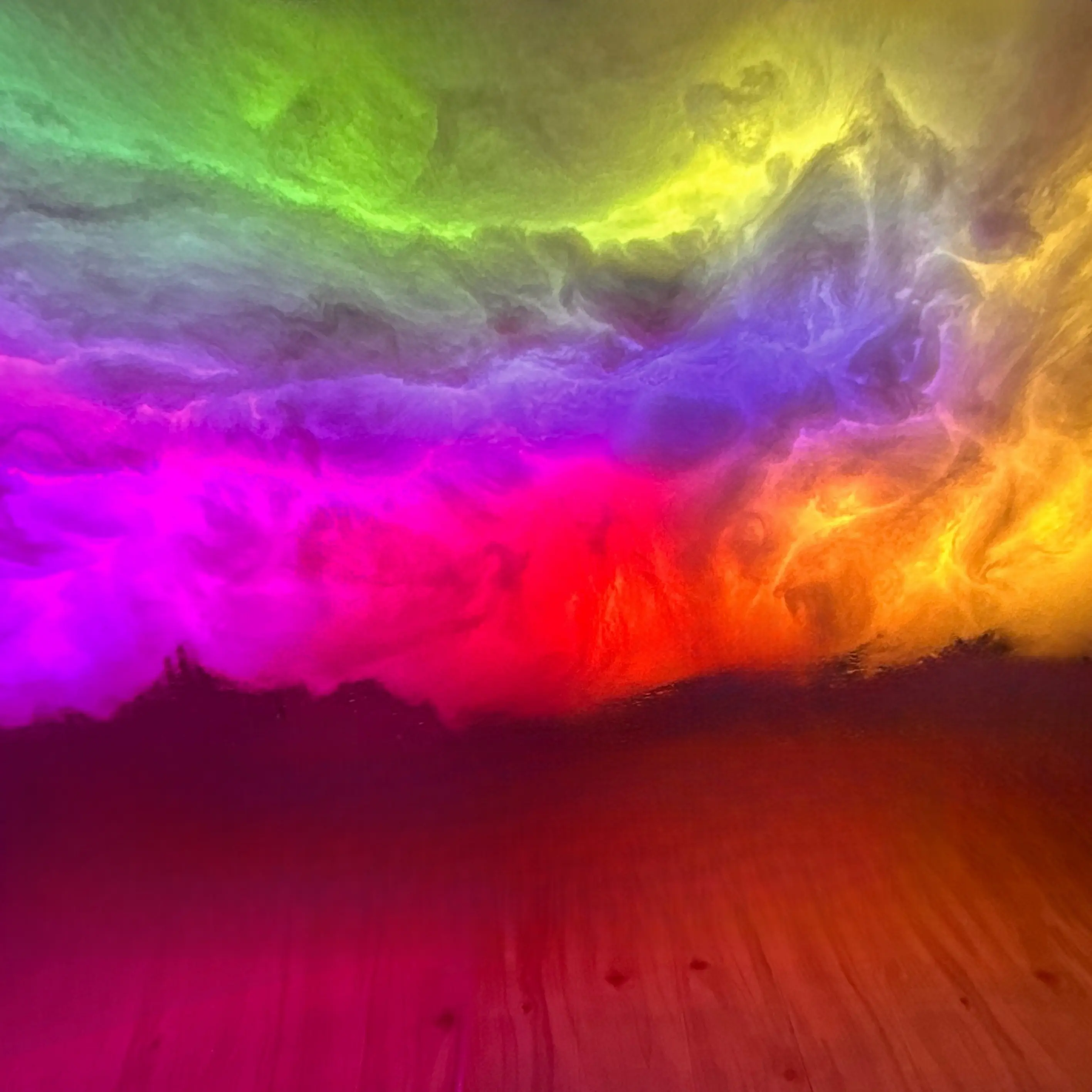 K-16ft DIY LED Thunder Cloud Light - USB Powered, App & Music Controlled, Multicolor Ambient Night Light for Game Room, Garage, Club, Bar- 49
