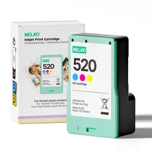 Nelko 520 Ink Cartridges for PP01/PP03 Instant Smartphone Photo Printer Perfect Fit Versatile Printing Solution