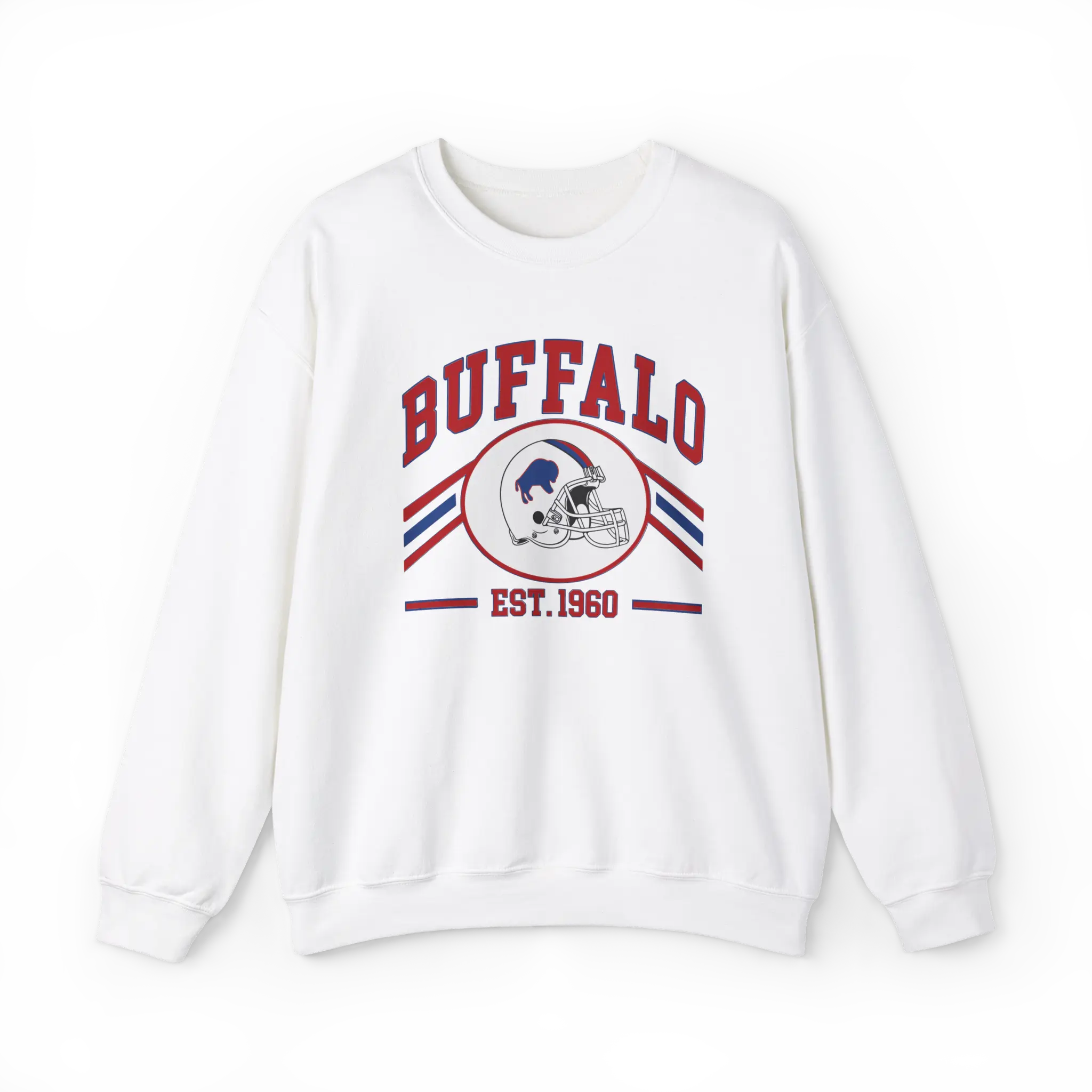 Buffalo Football Vintage Crewneck Sweatshirt Gildan Buffalo Bill Sweatshirt Gift for Buffalo Fan Gift Bills Football Pullover Buffalo NY Vintage Sweatshirt