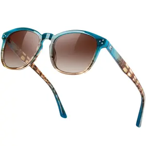 Polarized Sunglasses For Women UV400 - Daily Wear Poolside Protection Womens Trendy Fashion Driving Large Shades With Acetate Frame Designer Style Vacation Look Lightweight Oversized Quiet Luxury Comfortable Fit Summer Outfit Coffee Run Beach DayBC2110