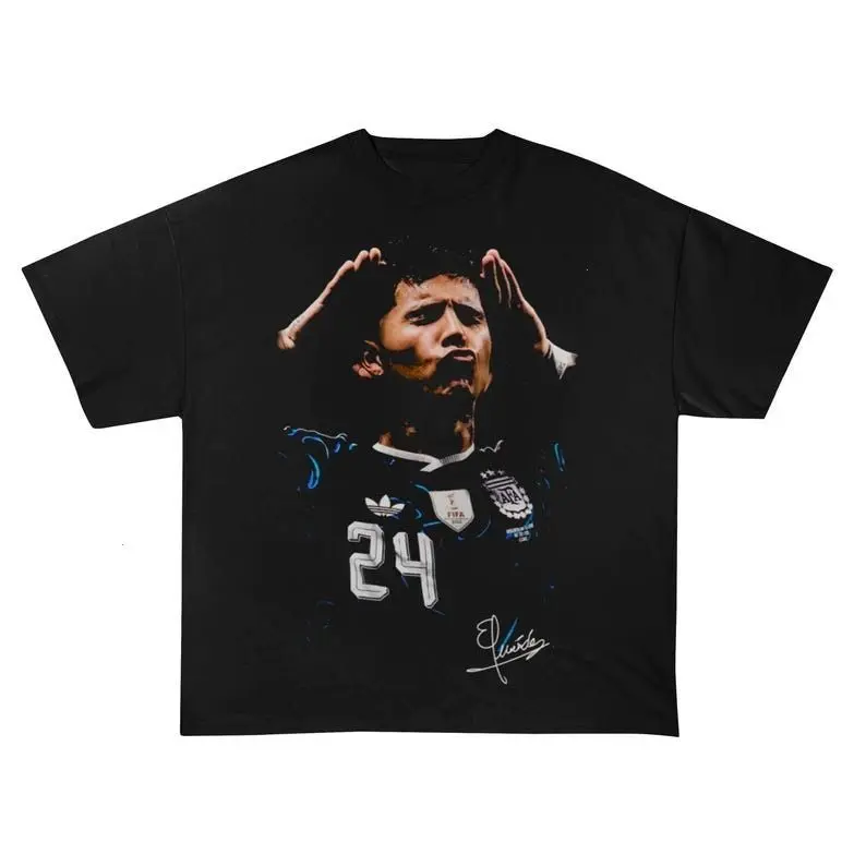 Enzo Fernandez Graphic Tee, Casual Wear, Gift for Football Lovers