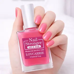 LOVCARRIE Nail Strengthener — For Soft & Weak Nails | Moisturizes & Firms | Rescues Fragile Nails | Nail Care | Ideal for Nail Enthusiasts | 17ml / 0.57 fl.oz