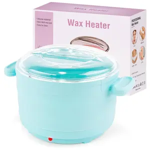 Wax Warmer for Hair Removal, 16.9oz Fodable Electric Wax Heater Machine for Hard and Soft Wax Beads, Fast Heating for Home Gentle, Salon Wax Warmer for Braizlian Waxing, Body, Bikini, Eyebrow