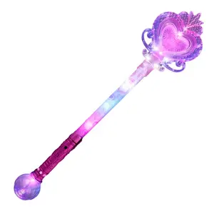 Blinkee  Light Up Huge Heart Prism Scepter Wand