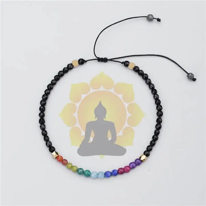Chakra Beaded Bracelet