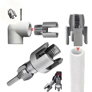 1-Piece Pipe Threading Tool Set - Suitable for Cutting 1/2-Inch PPR Internal and External Threads (Includes Tap, Cutter, and PTFE Thread Seal Tape)
