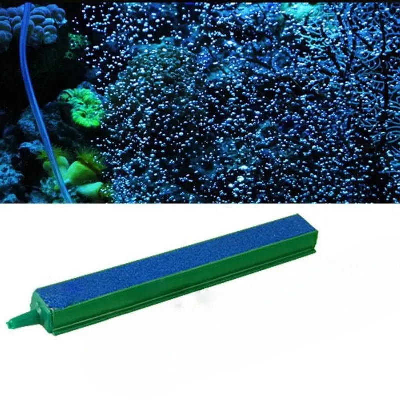 4/6/8/10/12/14 Inch fish tank bubble bar landscaping oxygen pump aerator pump oxygen curtain, air disc, stone air bar, stone fish tank single mouth diffuser, Aquarium Air Pump, Aquarium Accessories, Fish Tank Air Bubbler